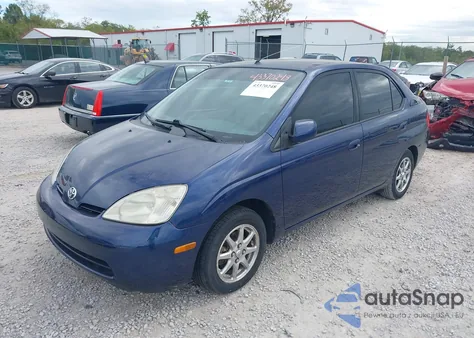 2002 Toyota Prius z USA, uszkodzony, nr VIN JT2BK18U820047739